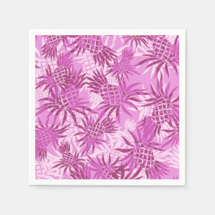 Pineapple Camo Hawaiian Tropical Napkins