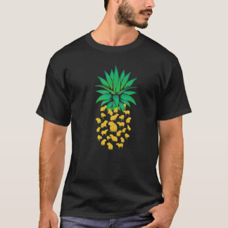Pineapple Capybara Girls Cute Capybara T-Shirt