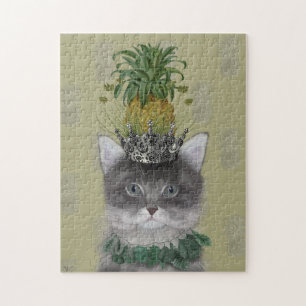 Pineapple Cat Jigsaw Puzzle