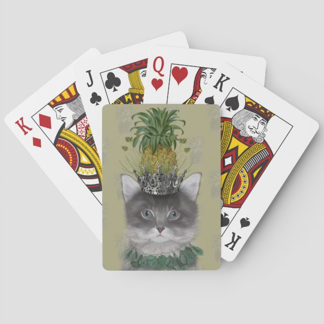 Pineapple Cat Poker Cards (Back)