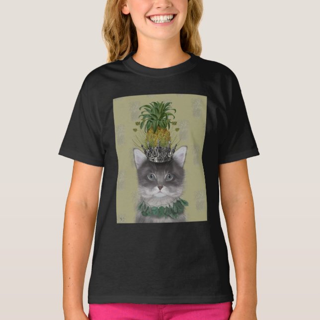 Pineapple Cat T-Shirt (Front)