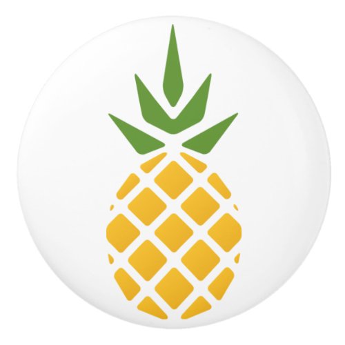 Pineapple Ceramic Knob