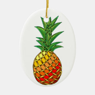 Pineapple Ceramic Ornament