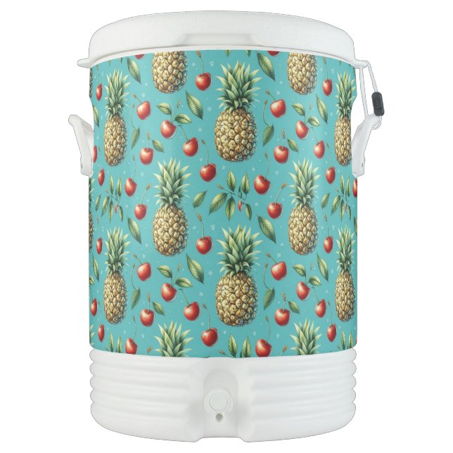Pineapple Cherry Bliss Beverage Cooler (Front)