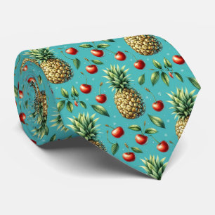 Pineapple Cherry Bliss Neck Tie