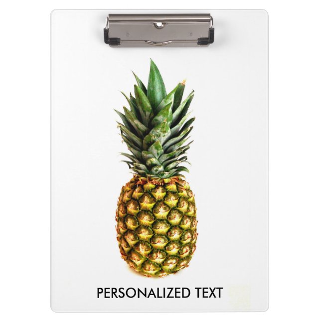 Pineapple clipboard for dietitian | Fruit photo (Front)