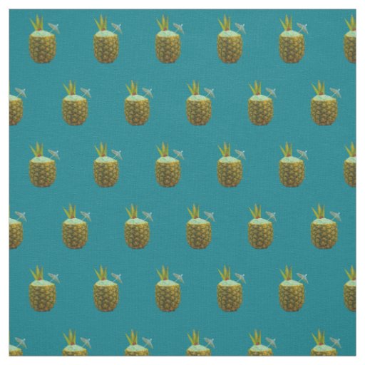Pineapple Cocktail Fabric