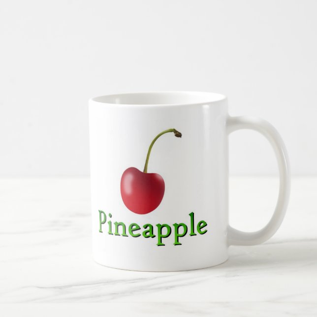 Pineapple Coffee Mug (Right)