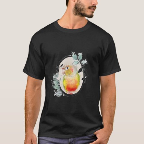 Pineapple Conure Parrot Nature Leaves Bird Gift T_Shirt