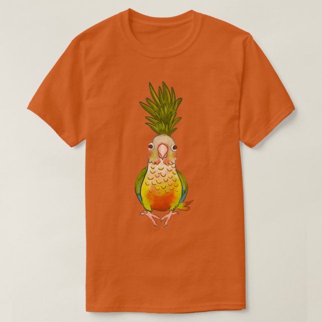 Pineapple Conure T-Shirt (Design Front)