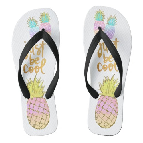 Pineapple Cool Flip Flops