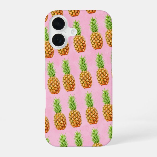 Pineapple cool pattern  iphone case (Back)