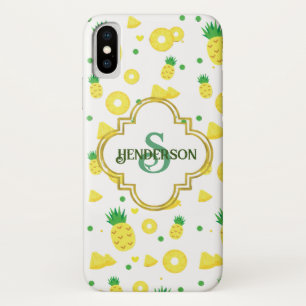 Pineapple Custom iPhone X Case