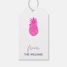 Pineapple Custom Gift Tags