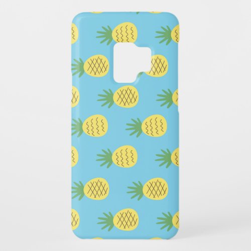 Pineapple Delight Tropical Fruit Print Case_Mate Samsung Galaxy S9 Case