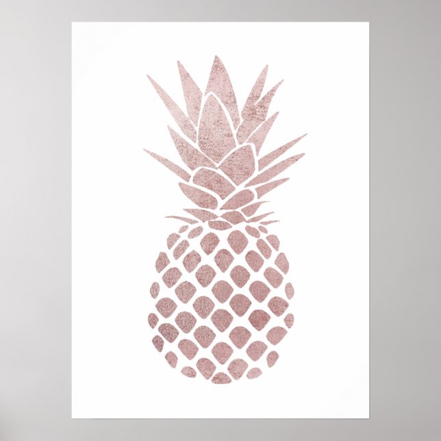 pineapple design poster (Front)