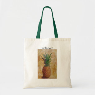 Pineapple Design Tote Bag