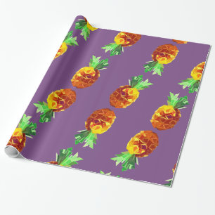 Pineapple Digital Art Wrapping Paper
