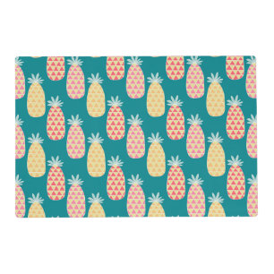 Pineapple Doodle Pattern 2 Placemat