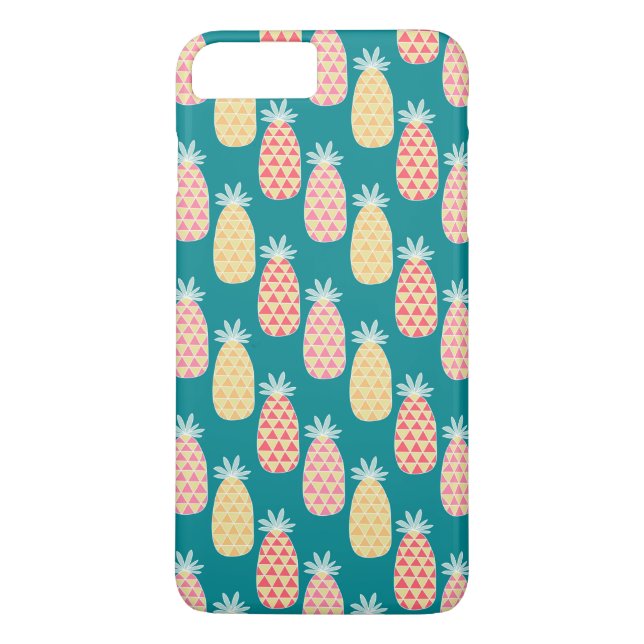 Pineapple Doodle Pattern Case-Mate iPhone Case (Back)