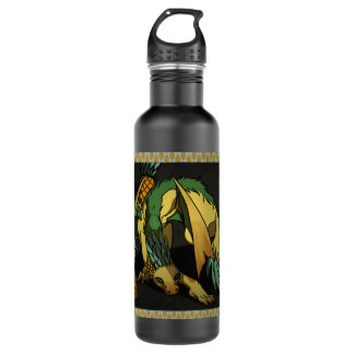 Pineapple Dragon Stainless Steel Water Bottle