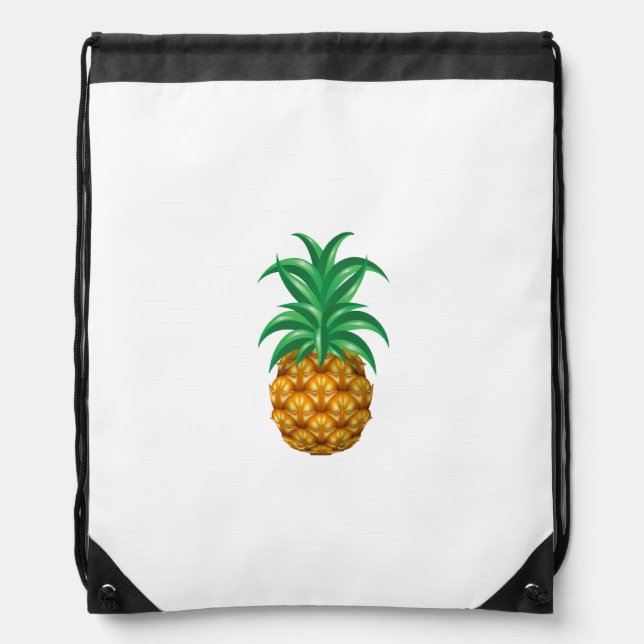 Pineapple Drawstring Bag (Front)