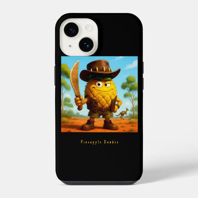 Pineapple Dundee - Pineapple Empire Iphone Case (Back)