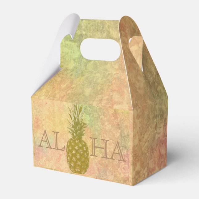 Pineapple Favor Box (Front Side)