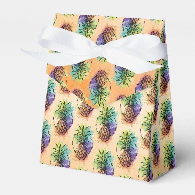 Pineapple Favor Boxes (Front Side)