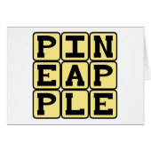 Pineapple, Fruit (Front Horizontal)