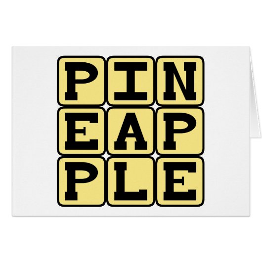 Pineapple, Fruit (Front Horizontal)