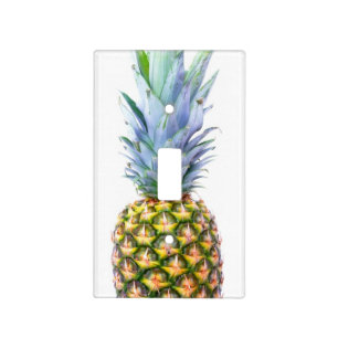 Pineapple Fruit Beach Dessert Colorful Tropical Light Switch Cover