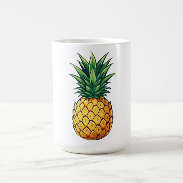 Pineapple fruit coffee mug (Center)