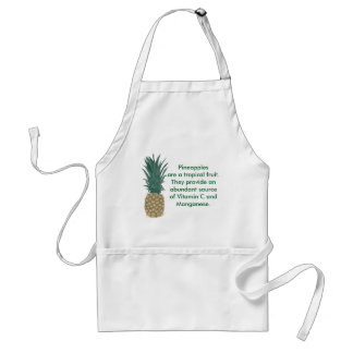 Pineapple Fruit Learning Aprons