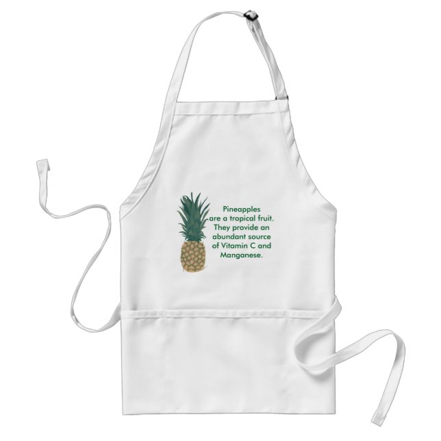 Pineapple Fruit Learning Aprons (Front)