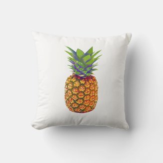 Pineapple Fruit on White