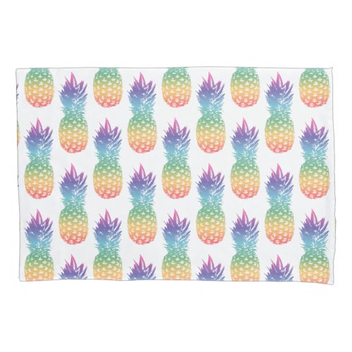 Pineapple fruit pattern custom pillow case