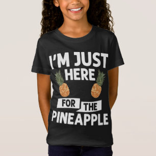 Pineapple Fruit Plant Juice Funny Hawaiian Quotes T-Shirt