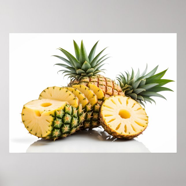 Pineapple fruit poster (Front)
