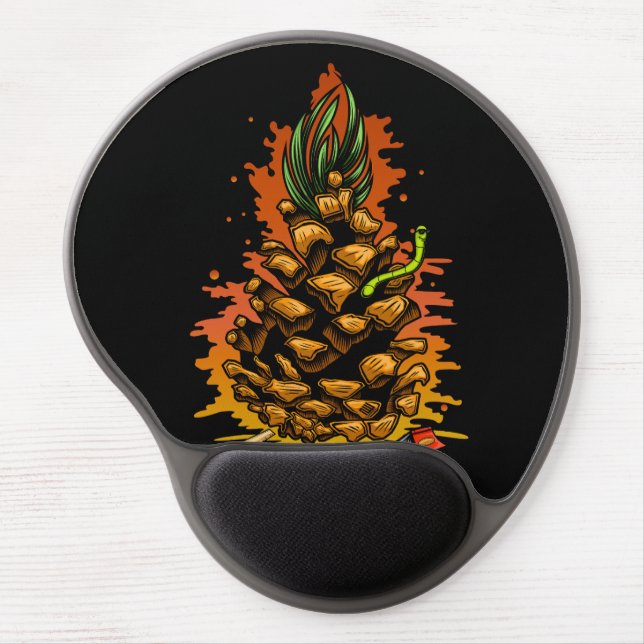 PineApple Gel Mouse Pad (Front)