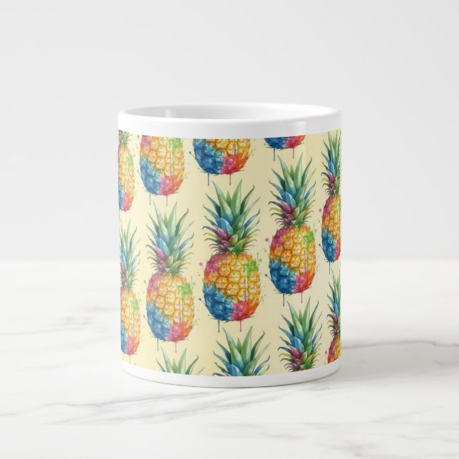 Pineapple Giant Coffee Mug (Front)