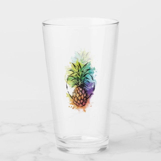 Pineapple Glass (Front)