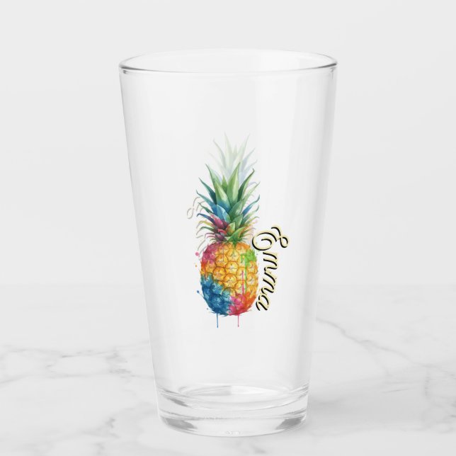 Pineapple Glass (Front)