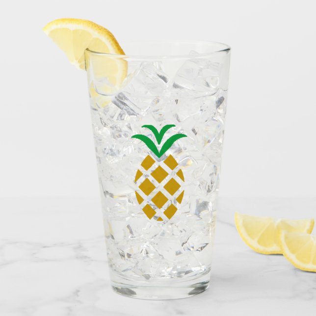 Pineapple Glass (Front Ice)