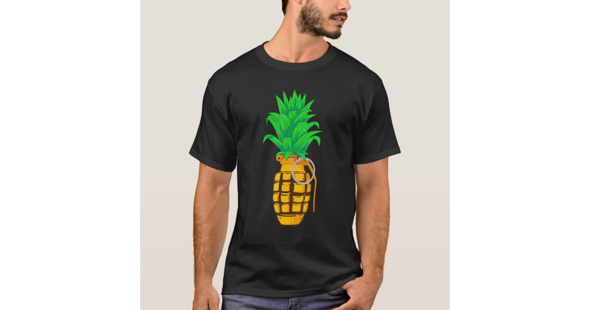 Casual Button Down Shirt - Pineapple Grenade Collection