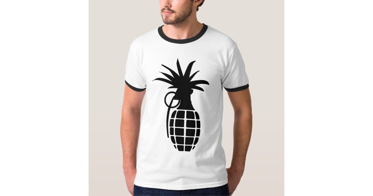 Pineapple Hawaiian Shirt Gun Skull Pineapple Hawaiian Aloha Beach Shirt -  Trendy Aloha