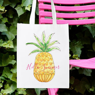 Pineapple Grocery Bag