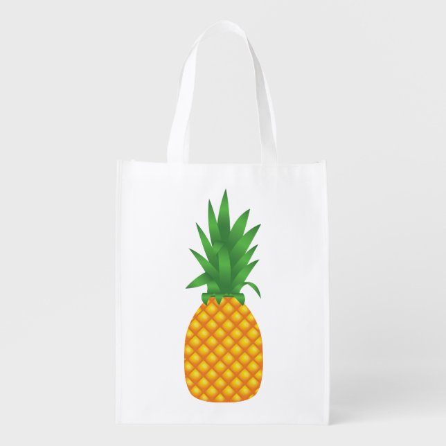 Pineapple Grocery Bag (Front)