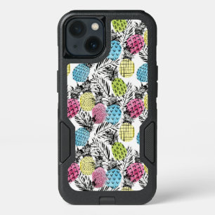 Pineapple Grunge Palms iPhone 13 Case