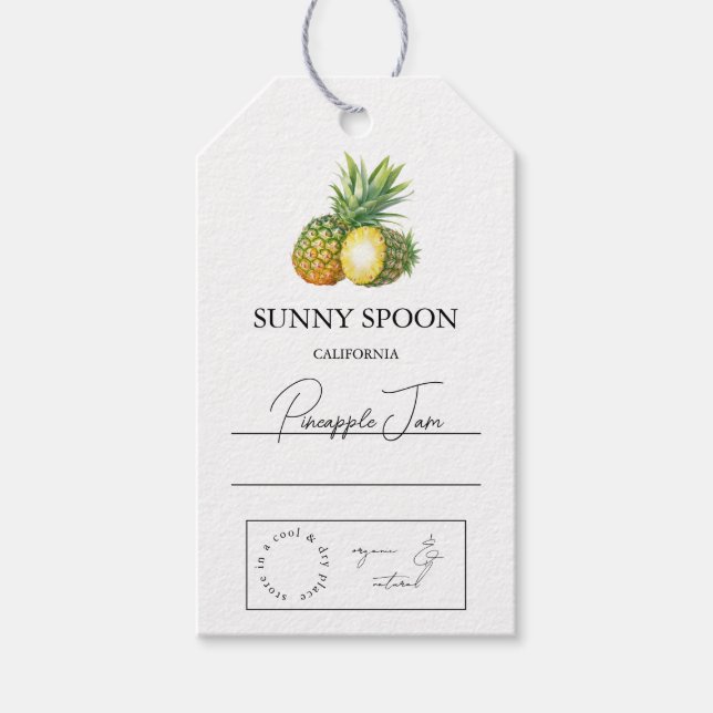 Pineapple Hang Tag (Front)